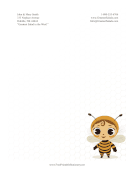 Cute Honeybee